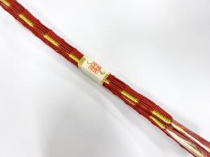 未使用品　正絹　手組帯締め